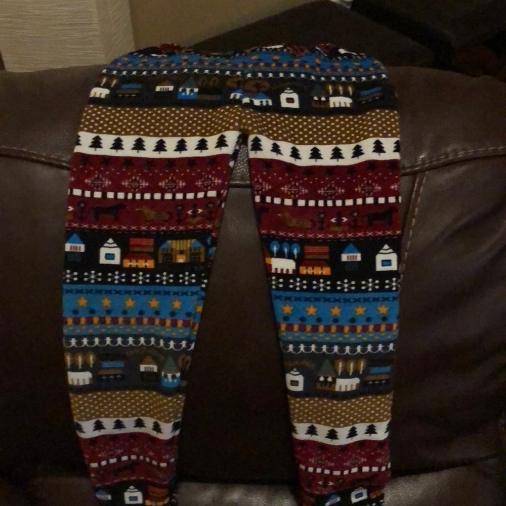 Soft lined leggings